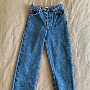 Levi's Ribcage Straight Ankle